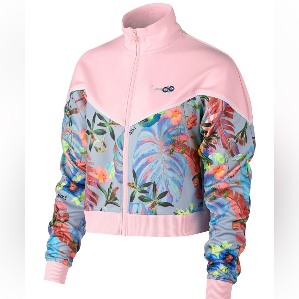 NIKE zip up crop jacket Hyper Femme